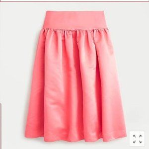 J Crew A-line Duchess Skirt Pink Size 6